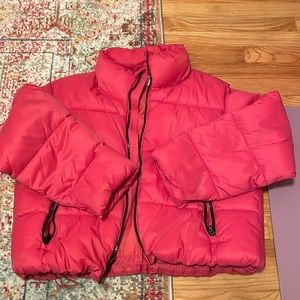 Old Navy Puffer Red
